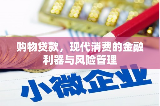 陆良购物贷款，现代消费的金融利器与风险管理