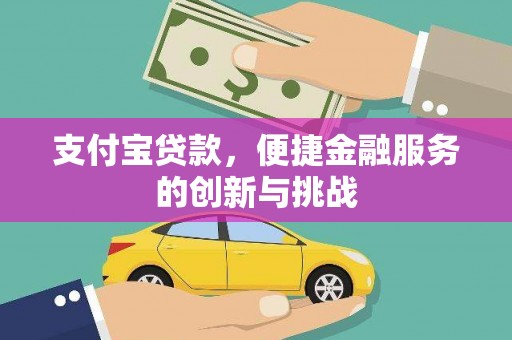 陆良支付宝贷款，便捷金融服务的创新与挑战