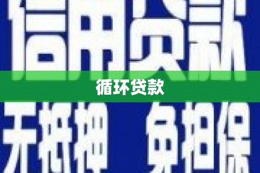 陆良循环贷款