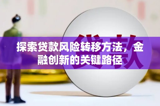 陆良探索贷款风险转移方法，金融创新的关键路径
