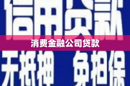 陆良消费金融公司贷款
