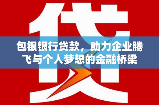 陆良包银银行贷款，助力企业腾飞与个人梦想的金融桥梁