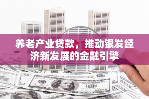 陆良养老产业贷款，推动银发经济新发展的金融引擎
