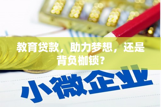 陆良教育贷款，助力梦想，还是背负枷锁？