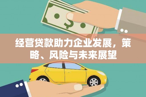陆良经营贷款助力企业发展，策略、风险与未来展望