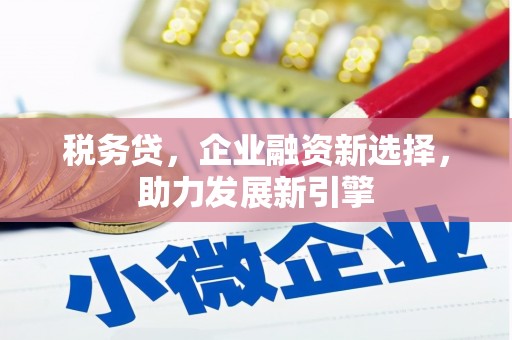陆良税务贷，企业融资新选择，助力发展新引擎