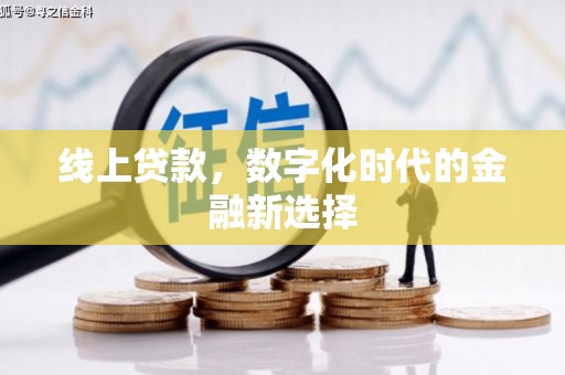 陆良线上贷款，数字化时代的金融新选择