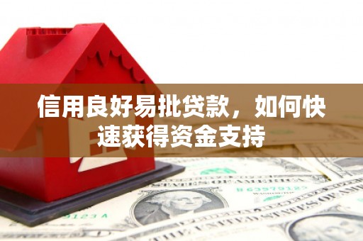 陆良信用良好易批贷款，如何快速获得资金支持