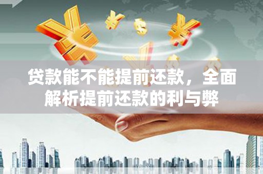 陆良贷款能不能提前还款，全面解析提前还款的利与弊