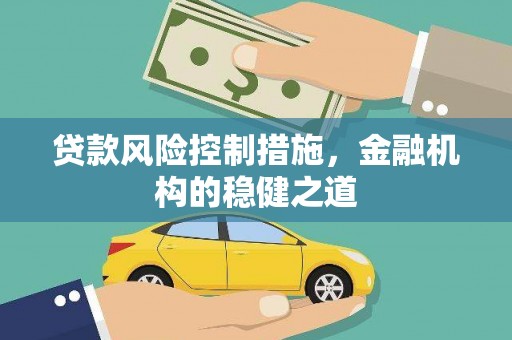 陆良贷款风险控制措施，金融机构的稳健之道