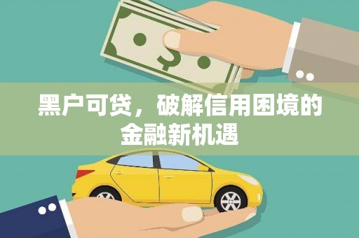 陆良黑户可贷，破解信用困境的金融新机遇