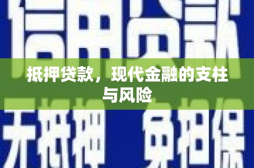 陆良抵押贷款，现代金融的支柱与风险