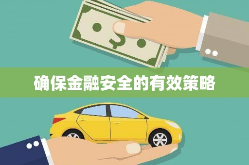 陆良确保金融安全的有效策略