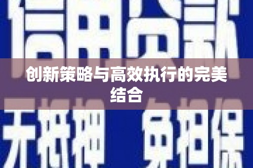 陆良创新策略与高效执行的完美结合